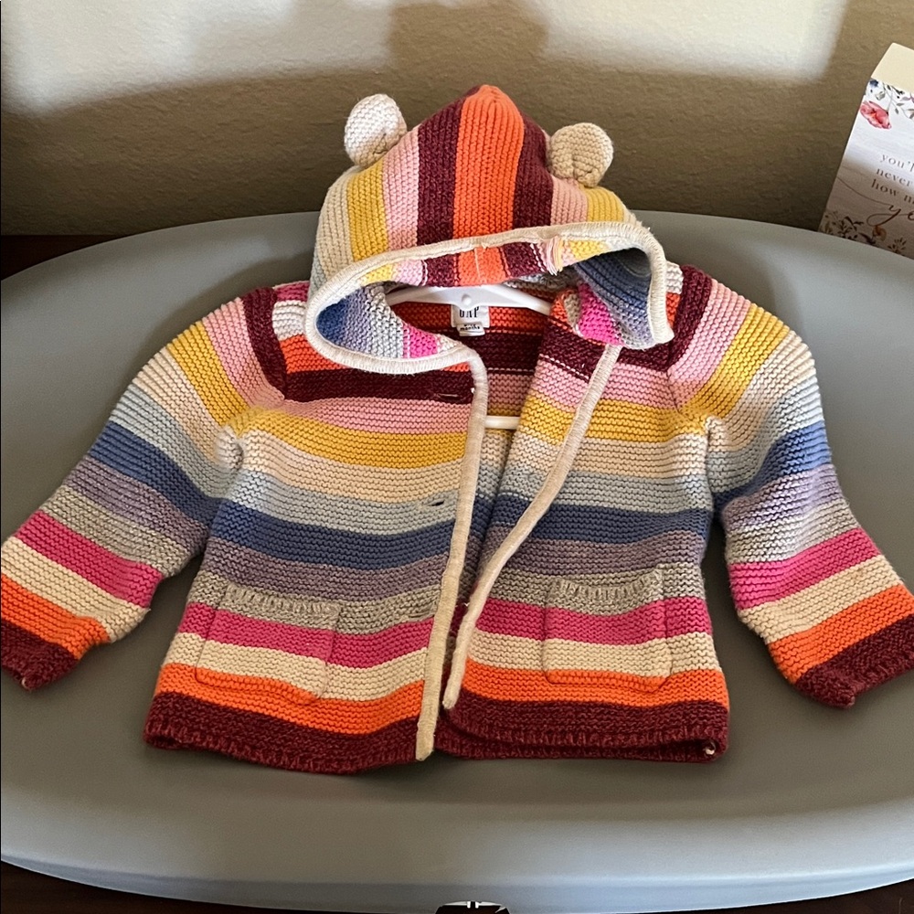 GAP Multicolor Striped Kids Jacket
